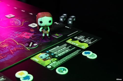 Funko Games Board 0-Base The Nightmare Before Christmas Funkoverse - TNBC - Light Strategy Board Game for Children & Adults (Ages 10+) - 2-4 Players - Collectible Vinyl Figure - Gift Idea