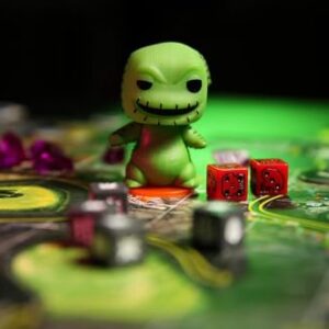 Funko Games Board 0-Base The Nightmare Before Christmas Funkoverse - TNBC - Light Strategy Board Game for Children & Adults (Ages 10+) - 2-4 Players - Collectible Vinyl Figure - Gift Idea