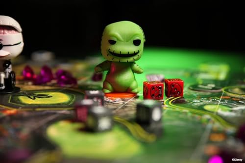 Funko Games Board 0-Base The Nightmare Before Christmas Funkoverse - TNBC - Light Strategy Board Game for Children & Adults (Ages 10+) - 2-4 Players - Collectible Vinyl Figure - Gift Idea