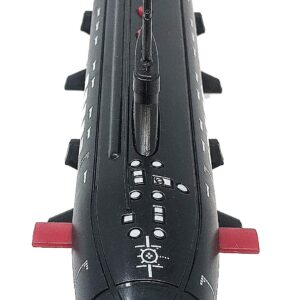 16.5 Inch Toy Navy Black Submarine with Sound Effects and Torpedo (2 Pack)