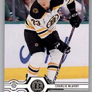 2019-20 Upper Deck #258 Charlie McAvoy Boston Bruins Series 2 NHL Hockey Trading Card