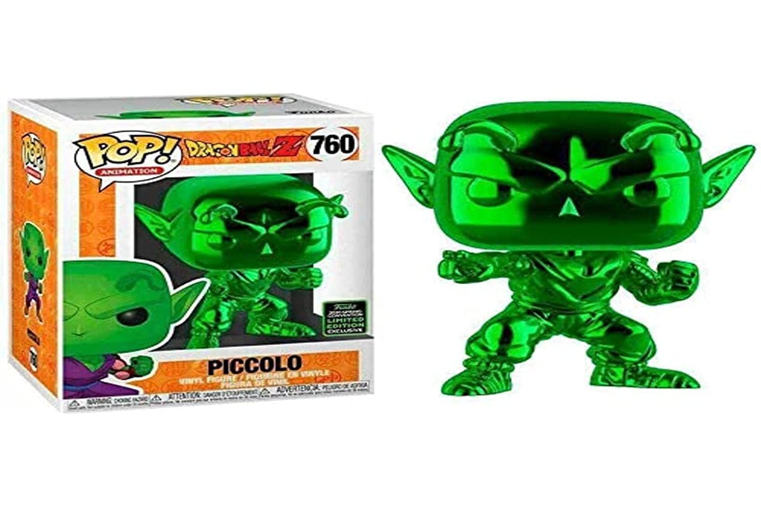 Funko Pop Piccolo Figure Chrome Green - Dragon Ball Z ECCC 2020