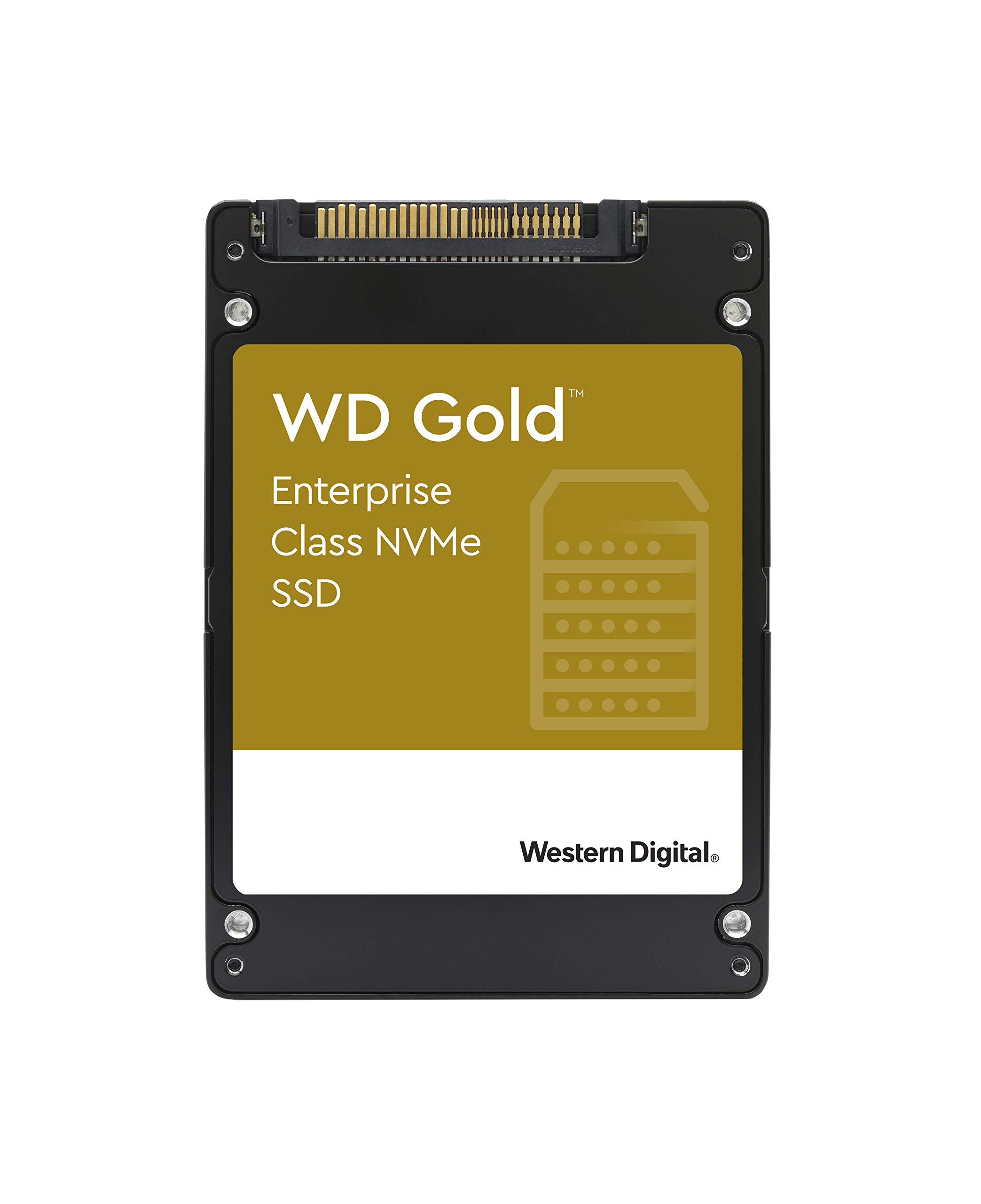 Western Digital 960GB WD Gold SN600 Enterprise Class NVMe Internal SSD - U.2 PCIe, 2.5"/7mm - WDS960G1D0D