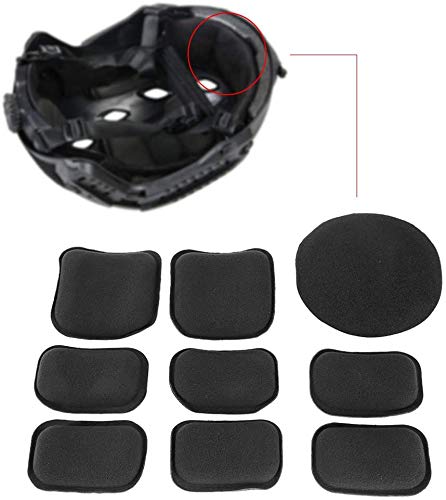 Hunting Explorer Tactical Airsoft Helmet Pads EVA Foam, 19pcs/Set Helmet Replacement Foam Padding Kits Set Accessories Mats for Fast/Mich/ACH/USMC/PASGT Helmet