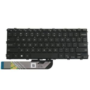 autens us replacement keyboard for dell inspiron 5480 5481 5482 5485 5488 5491 5580 5582 5585 5591 7386 7580 7586 / vostro 5481 5581 laptop no frame (backlight)…