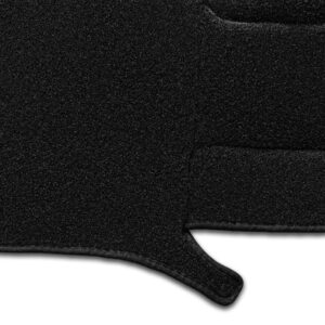 Yiz Dashboard Cover Dash Cover Mat Fit for Ford F150 F250 F350 Bronco 1992 1993 1994 1995 1996 1997 (Black) J20