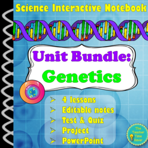 heredity and genetics interactive notebook