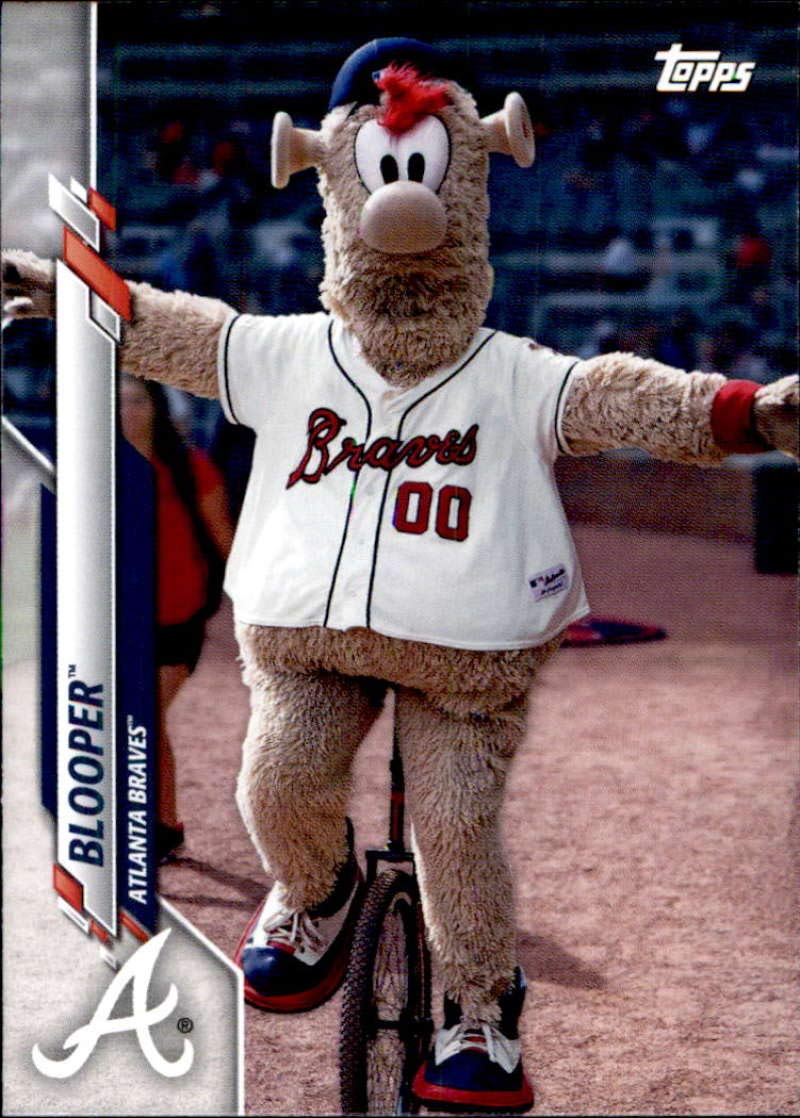 2020 Topps Opening Day Mascots #M-11 Blooper Atlanta Braves MLB Baseball Trading Card