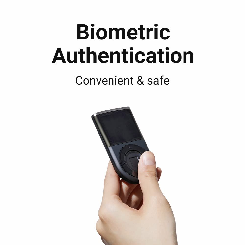 D'CENT Biometric Wallet 2X Pack-Cryptocurrency Hardware Wallet-Bluetooth