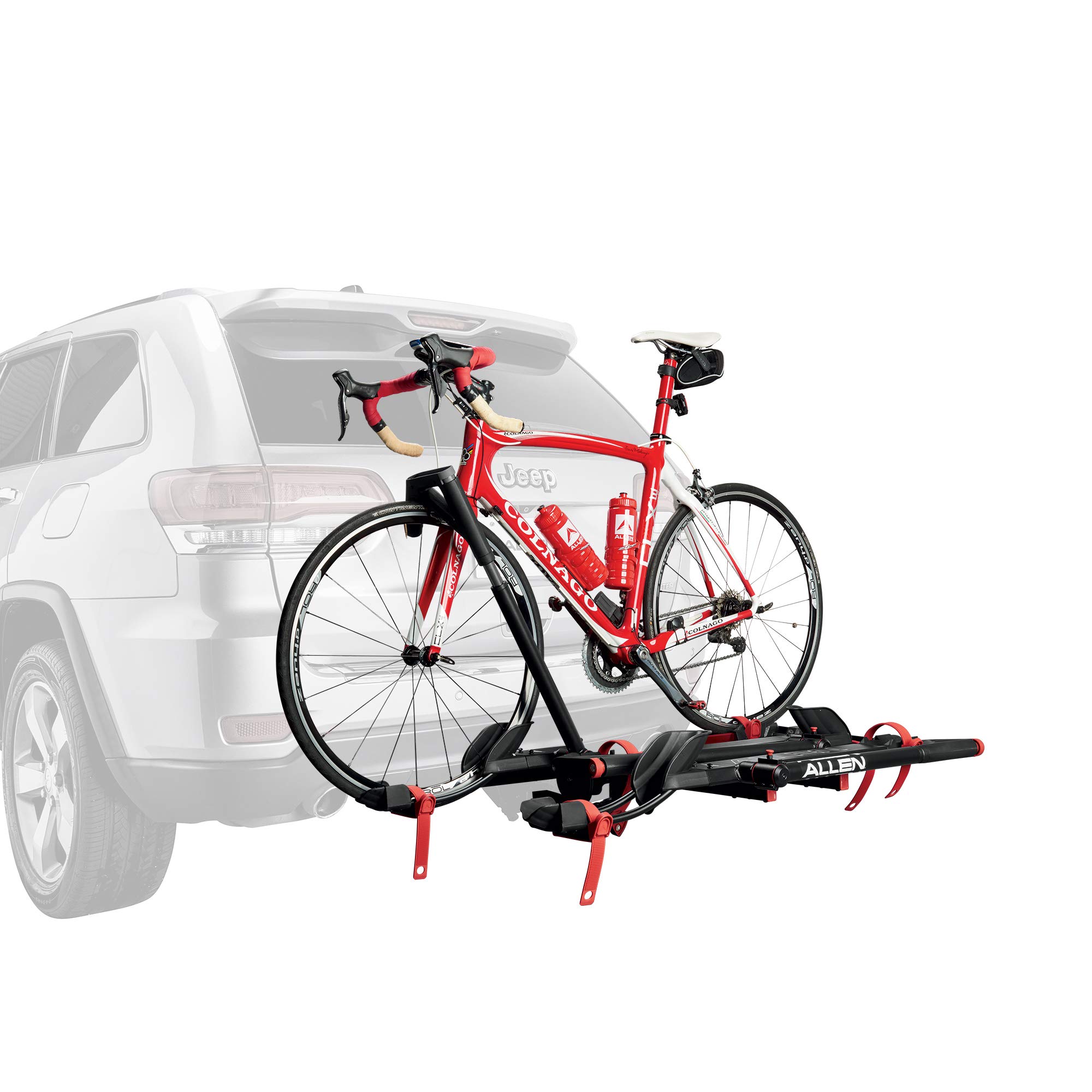 Allen Sports Premier 3-Bike Tray Rack, Model AR300, Black