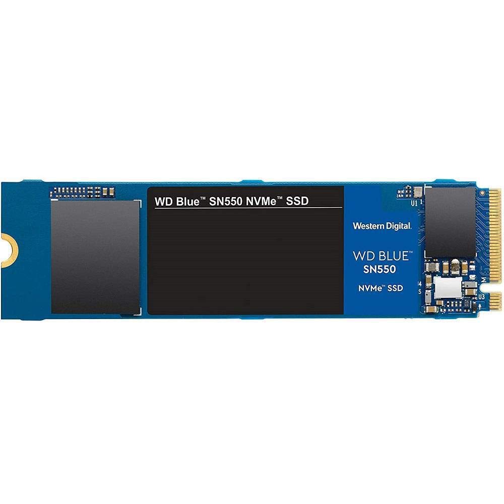 WD Bulk WDS500G2B0C Blue SN550 500 GB Solid State Drive - M.2 2280 Internal - PCI Express 3.0 x4