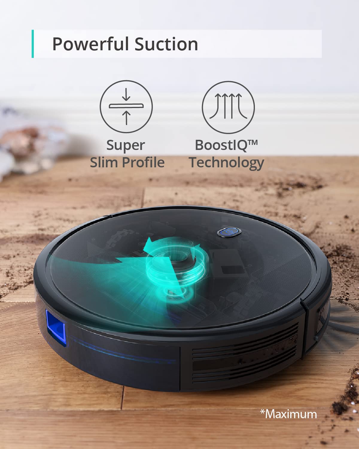 eufy BoostIQ RoboVac 11S MAX, Robot Vacuum Cleaner by Anker HomeVac H11