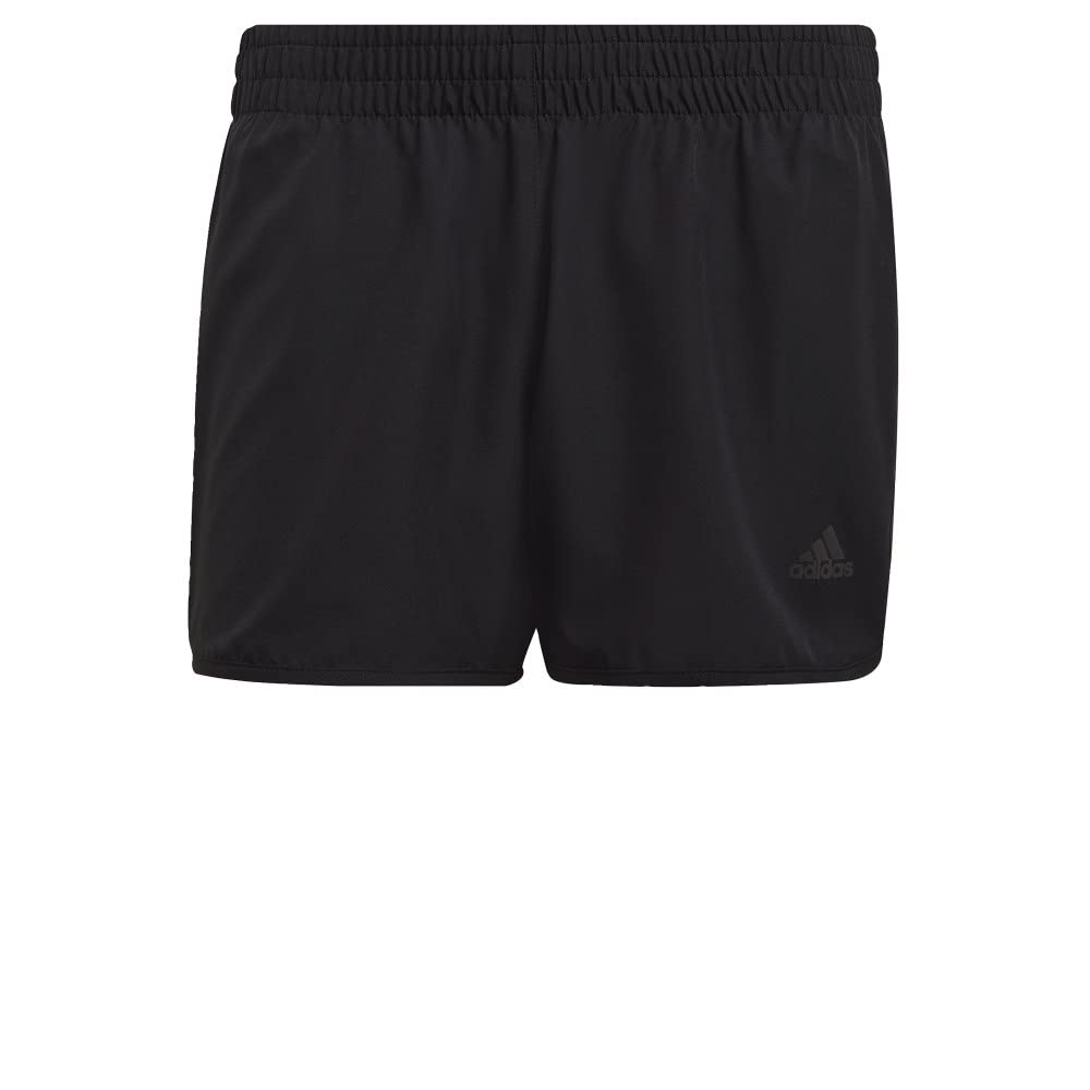 adidas Women's 3'' Marathon 20 Shorts US Medium, Black/Tech Mineral/Tech Copper/MGH Solid Grey