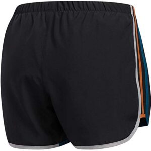 adidas Women's 3'' Marathon 20 Shorts US Medium, Black/Tech Mineral/Tech Copper/MGH Solid Grey