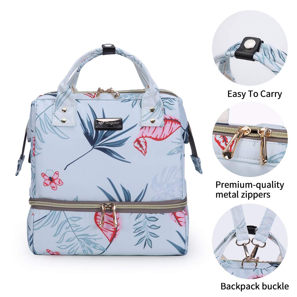 Pump Bag for Work Women - Lunch Bag Mini Breast Pump Bag with Cooler New Mom Breast Pump Travel Bag Lunch Bag for Breastfeeding Mother