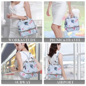 Pump Bag for Work Women - Lunch Bag Mini Breast Pump Bag with Cooler New Mom Breast Pump Travel Bag Lunch Bag for Breastfeeding Mother