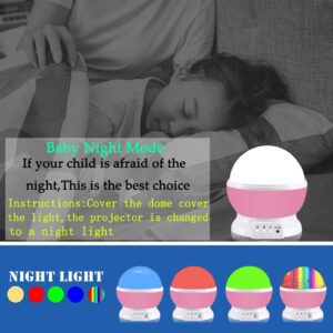 Night Light for Kids,Unicorn Gifts for Girls,Star Projection Gifts for Teenage Girls with Music 2 in 1 Popular Cool Toys Christmas Xmas Birthday Gifts for Girls Age 3 4 5 6 7 8 9Year Olds Baby Girls