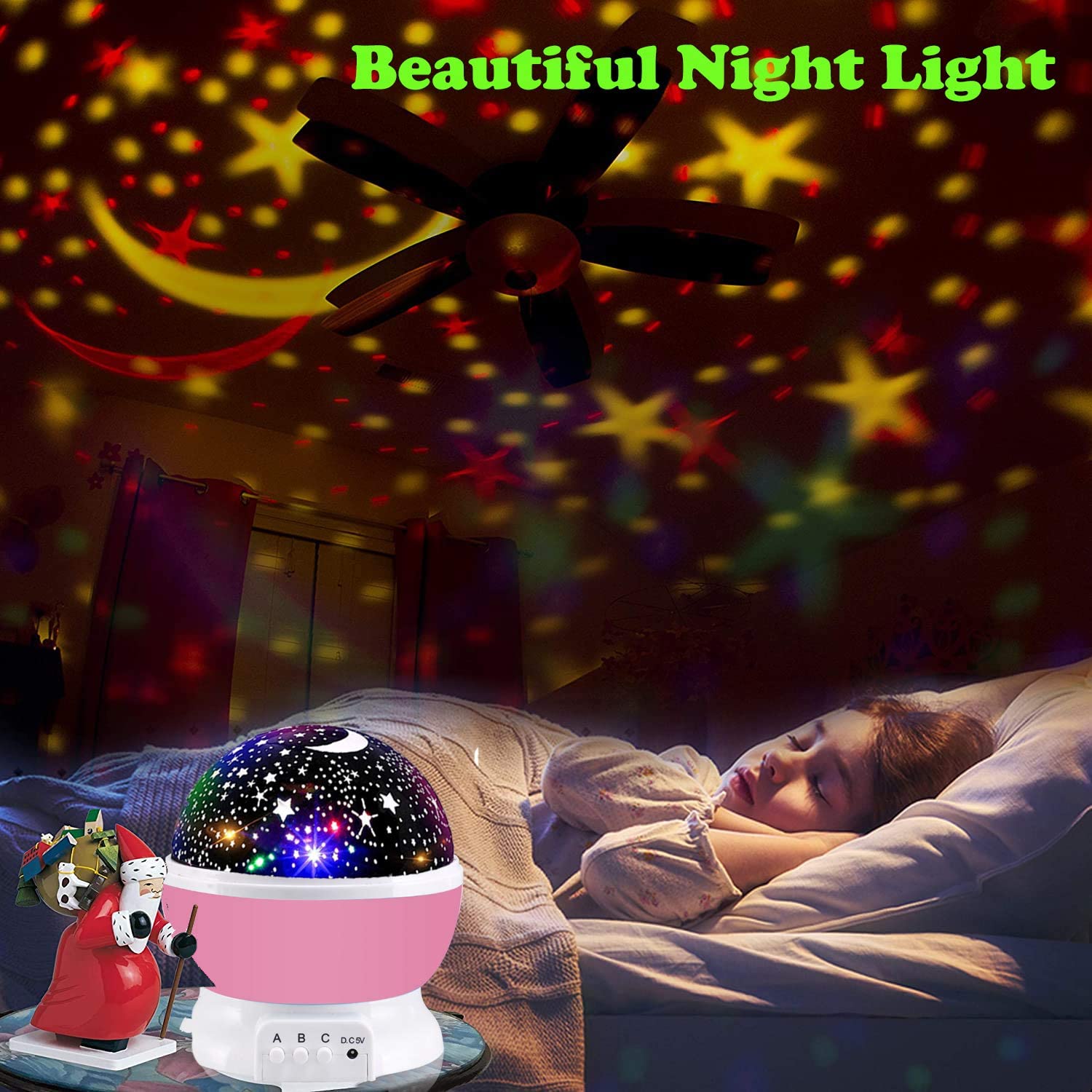 Night Light for Kids,Unicorn Gifts for Girls,Star Projection Gifts for Teenage Girls with Music 2 in 1 Popular Cool Toys Christmas Xmas Birthday Gifts for Girls Age 3 4 5 6 7 8 9Year Olds Baby Girls