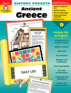 history pockets: ancient greece, grades 4-6 - teacher reproducible, e-book