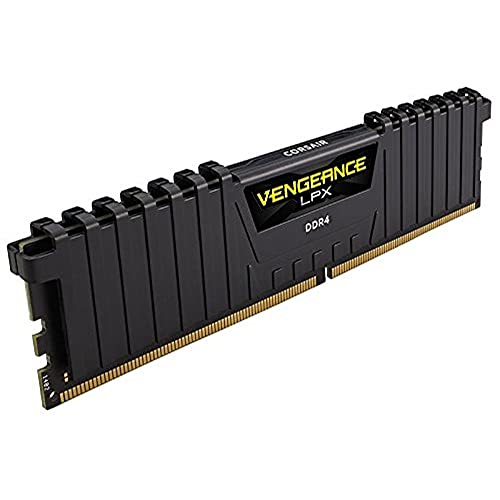 CORSAIR Vengeance LPX 64GB (4x16GB) DDR4 3200 (PC4-25600) C16 1.35V Desktop Memory - Black