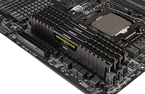 CORSAIR Vengeance LPX 64GB (4x16GB) DDR4 3200 (PC4-25600) C16 1.35V Desktop Memory - Black