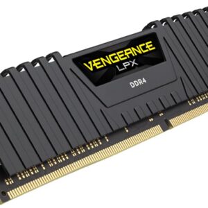 CORSAIR Vengeance LPX 64GB (4x16GB) DDR4 3200 (PC4-25600) C16 1.35V Desktop Memory - Black