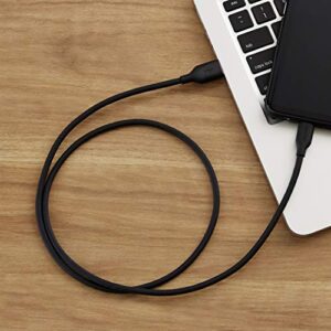 Amazon Basics Fast Charging 3A USB-C3.1 Gen1 to USB-A Cable - 3-Foot, Black