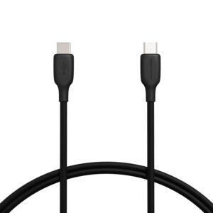 amazon basics usb-c to micro usb 2.0 fast charging cable, 480mbps transfer speed, usb-if certified, 3 foot, black
