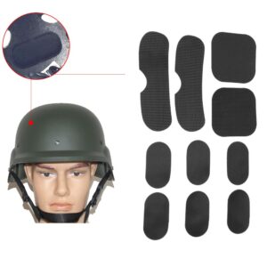 Airsoft Helmet Pads 19pcs/Set Tactical Helmet Replacement Universal EVA Foam Padding Kits Motorcycle Padding Kits Bike Accessories Mats Helmet Foam Pads for Fast Mich CS ACH FMA