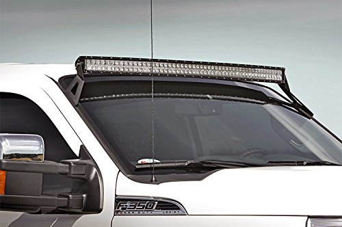 Rough Country 54" Black Series Curved Dual Row DRL CREE LED Light Bar - 72954BD