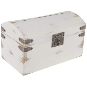 studio his & hers hobby lobby antique white wood chest rustic wedding card box