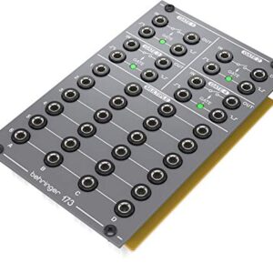 Behringer 173 QUAD GATE/MULTIPLES Legendary Analog Quad Gate and Multiples Module for Eurorack