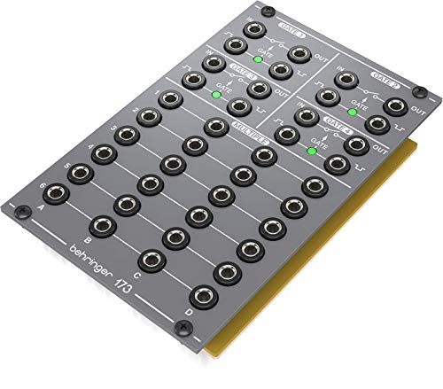 Behringer 173 QUAD GATE/MULTIPLES Legendary Analog Quad Gate and Multiples Module for Eurorack