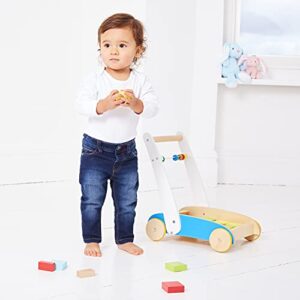 Early Learning Centre Wooden Toddle Truck, Hand Eye Coordination, Physical Development, Instills Confidence, Kids Toys for Ages 18 Month, Amazon Exclusive