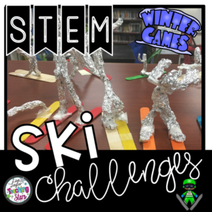 winter ski stem challenge: stem educational resource