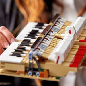 LEGO Ideas Grand Piano 21323 Model Building Set for Adults, Collectible Home Décor Kit, Gift for Music Lovers with Motor and Power Functions