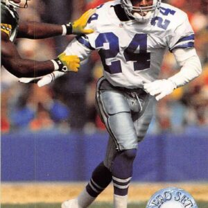 1991 Pro Set Platinum Football #286 Larry Brown RC Rookie Card Dallas Cowboys