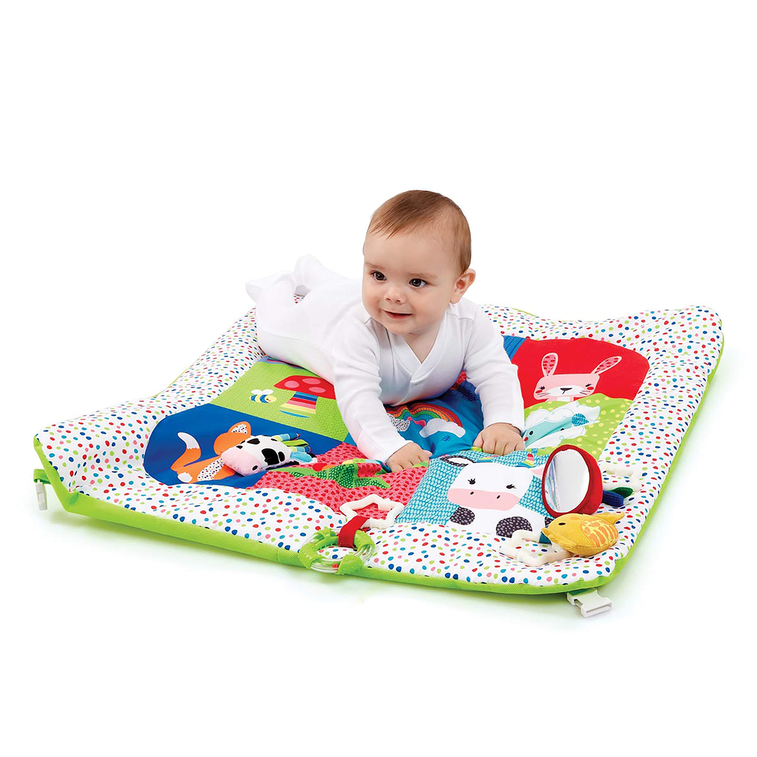 Early Learning Centre Blossom Farm Playmat & Arch, Physical Development, Hand Eye Coordination, Stimulates Senses