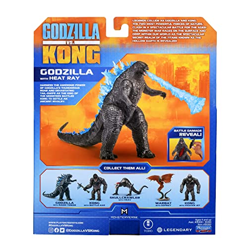 Godzilla vs. Kong 6" Basic Heat Ray Figure, Multi, (35350E8-05)