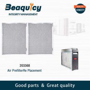 Beaquicy 203368 F50F F300 Air Prefilter Replacement for Honey-well Cleaner - Replaces F300E1019, F300A1625, F50F1073 - Pack of 2