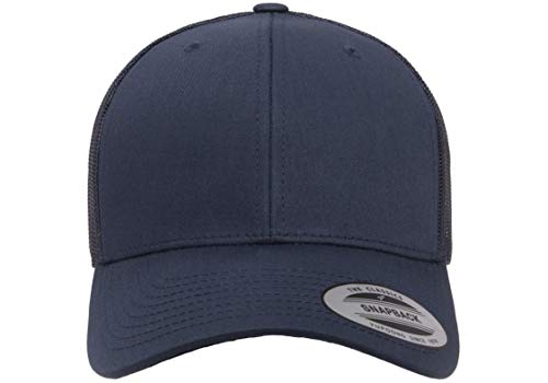 Yupoong YP Classics Retro Trucker Cap, Navy, OSFA