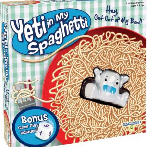 Yeti in My Spaghetti — Award-Winning, Silly Children's Game — Hey, Get Out of My Bowl! — Ages 4+ — 2+ Players