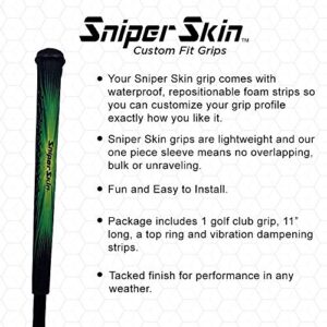 SNIPER SKIN Golf Putter Grip - Ease The Tension In Your Swing and Extend The Life Of Your Gear- Realtree WAV3