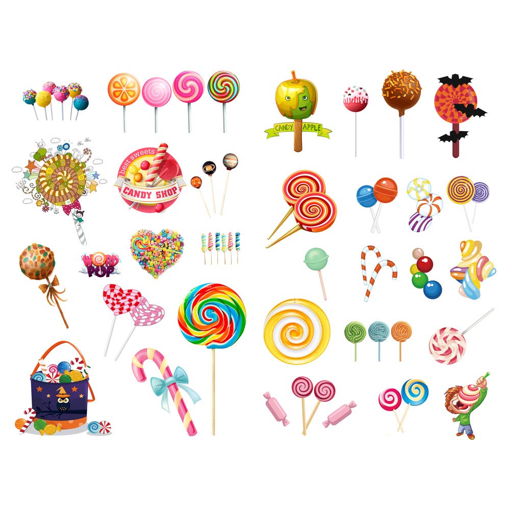 Seasonstorm Kids Sweet Candy Kawaii Aesthetic Pastel Art Agenda Journal Planner Stationery Stickers