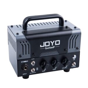 joyo zombie (dual rectifier) bantamp series mini amp head 20 watt preamp 2 channel hybrid tube guitar amplifier with bluetooth