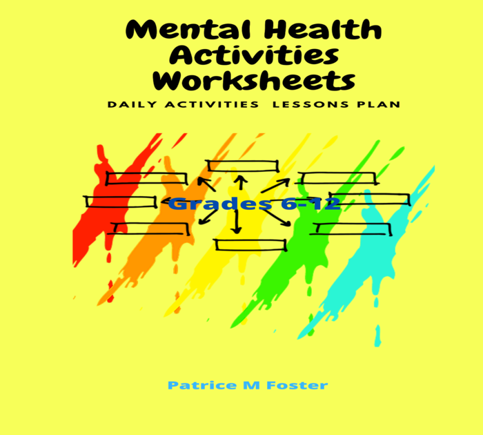 Mental Health Activities Worksheets Daily Activities Lessons Plan