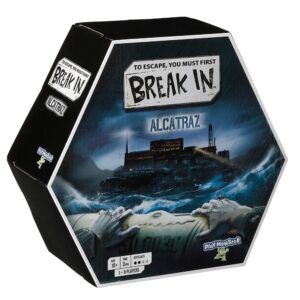 break in - alcatraz -- to escape, you must first... break in! -- unfold the layers of the box and the story as you race to escape