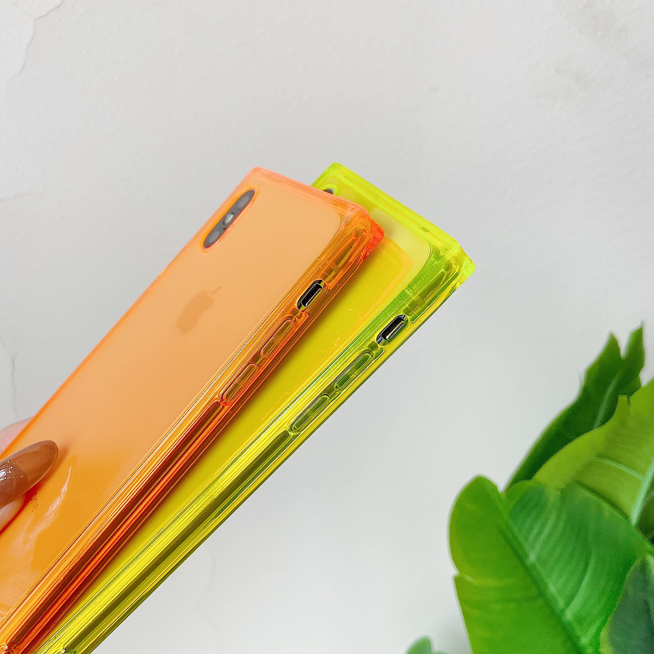 Cocomii Square Case Compatible with iPhone XR - Luxury, Slim, Glossy, Show Off The Original Beauty, Anti-Yellow, Easy to Hold, Anti-Scratch, Shockproof (Crystal Clear)