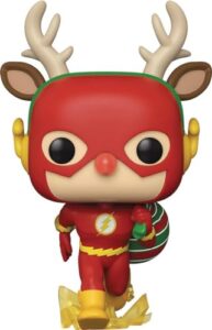 funko pop! dc heroes: dc holiday - the flash holiday dash vinyl figure