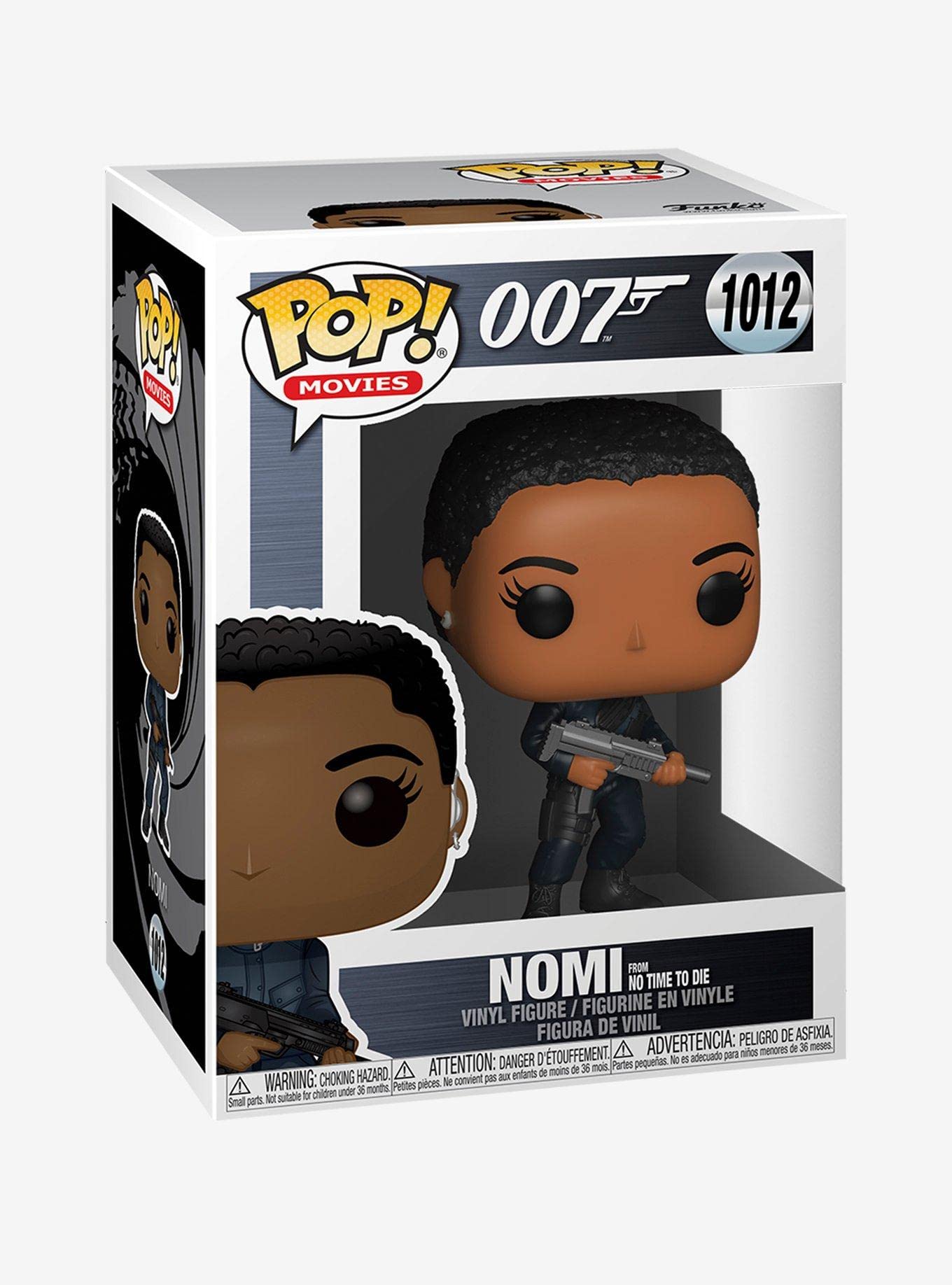 Funko Pop! Movies: James Bond - Nomi, Multicolor, 3.75 inches